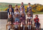 Pitcalnie School ?1979? Teacher: Mrs Jean Smith.