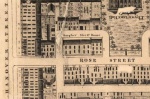 Map showing Rose Street