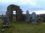 Remains of an old chapel.