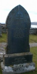 A Gravestone in Cullicudden Burial Ground