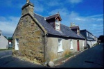 Houses in Balblair village.