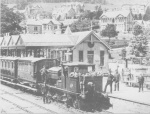 "The Strathie" at Strathpeffer Station