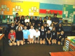 September 1999, class 7 of Fodderty Primary School