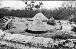 A reconstruction of an early Celtic settlement