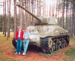 "Dad's new toy" is the only information about this photograph.