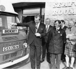 Inauguration of 50th Postbus in Scotland, 10th March 1975.