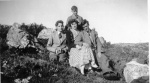 Back: Murdo Macleod. Front l-r: Gordon Maciver, Irene Macleod, Roddie Macleod.