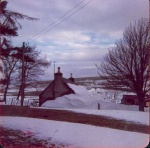 "Jockan" Macritchie's house after the great storm of January 1978