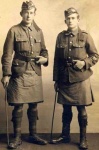 Simon Campbell (left) and George Campbell (right).