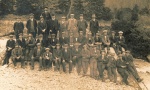 Ravens' Rock quarry workers, 1920s.