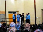 School pupils entertain - On chanters