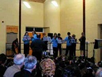 School pupils entertain - A small orchestra