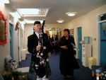 Piper Donald Armstrong with Mrs Snodgrass.