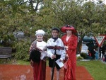 The Fancy Dress Parade winners