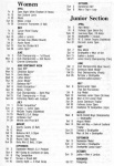 Calendar of Centenary Events - second page