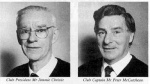 James Christie (President) and Peter McCutcheon (Captain)