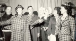 Frank Bowness, Ruth Gilvray and supporting cast.