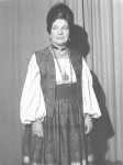 Esther Jones as the Gypsy Queen.
