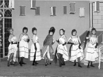 The Can-Can ladies - inaction!