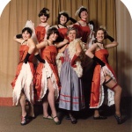 The Can-Can girls.
