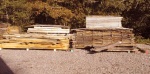04 Sawn planks being dried in the open