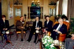 Some of the Serbian dignitaries present at the commemoration