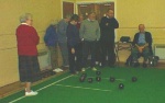 Indoor Bowls 1 - An interesting head develops