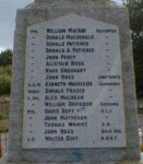 War Memorial - back