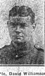 Williamson David, Pte, Alness
