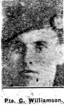 Williamson George, Pte, Alness