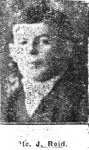 Reid John, Pte, Avoch