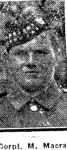 Macrae Murdo, Corp, Balintore