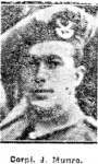 Munro John, Corp, Dingwall