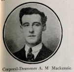 Mackenzie Alastair Matheson, Cpl Drummer, Dingwall