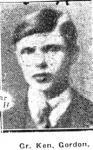 Gordon Kenneth M, Gunner, Dingwall