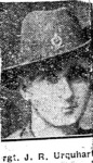 Urquhart John R, Sgt, Aberdeen connections to Dingwall