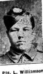 Williamson Lindsay, Pte, Edderton