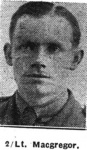 Macgregor Donald E F, 2 Lieut, Evanton