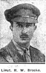 Brooke R W, Lieut, Fearn