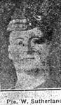 Sutherland William, Pte, Invergordon
