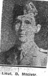 Maciver Duncan, Lieut, Laide