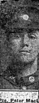 Mackenzie Peter, Pte, Scorraig