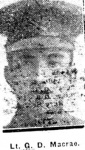 Macrae George D, 2 Lieut, Strathpeffer