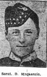 Mackenzie Donald, Sgt, Tain