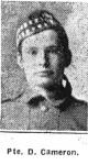 Cameron Donald, Pte, Ullapool
