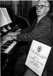 James Curr with Long Service Certificate