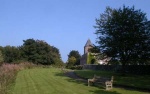 View from the Memorial looking east.