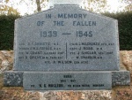 Edderton War Memorial - Front Lower