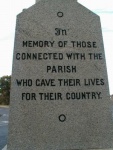 Edderton War Memorial - In Memory