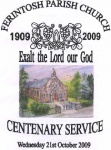 Centenary Service - order of service